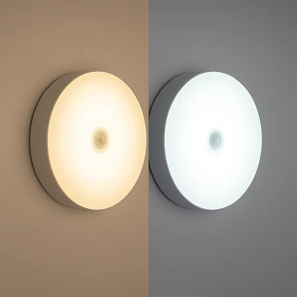 Inteligentna Lampka Nocna LED z Czujnikiem Ruchu